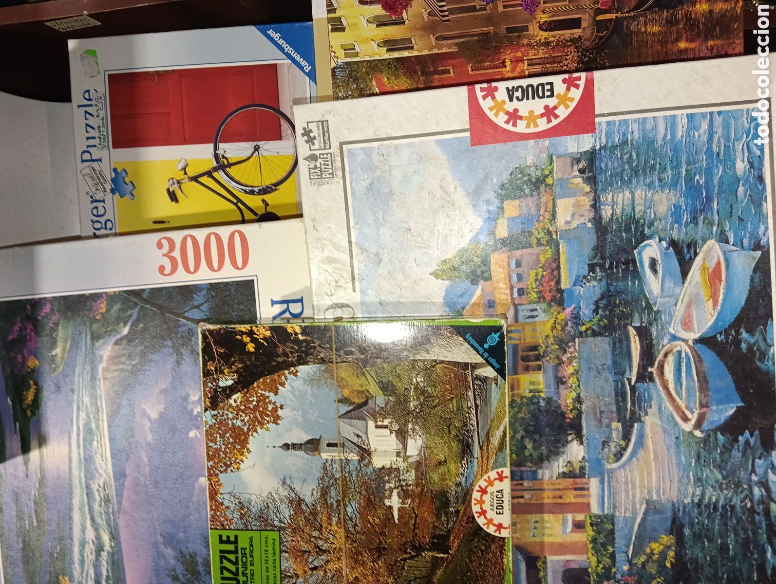Puzzles: LOTE 10 PUZZLES DE HASTA 3000 PIEZAS