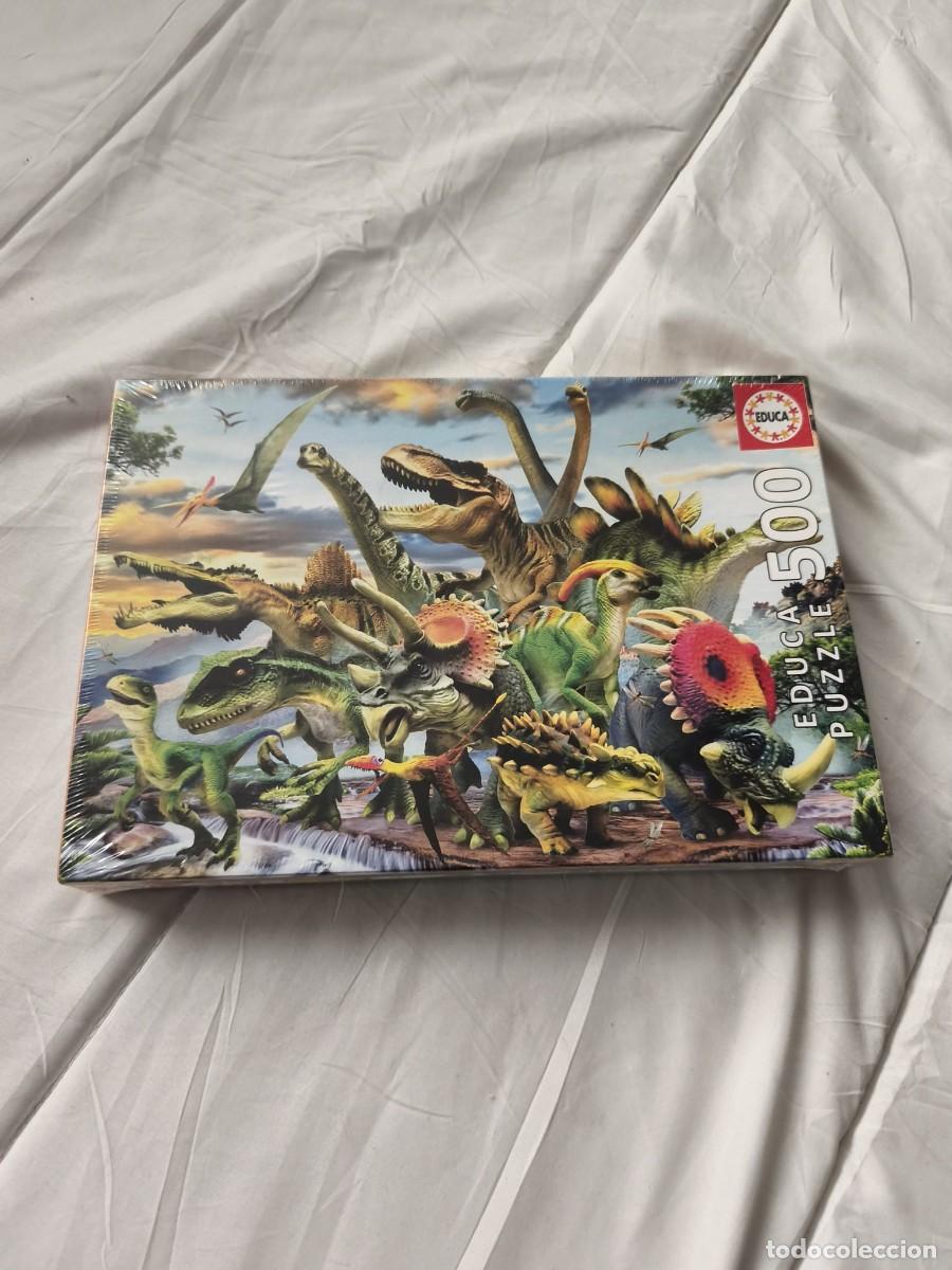 Puzzles: Puzzle Dinosaurios . Precintado . 500 piezas. 2008 .Educa Borr&aacute;s.