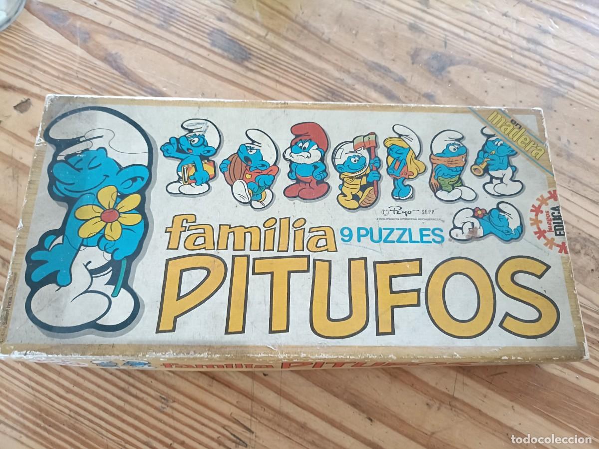 Puzzles: PUZZLE EDUCA, FAMILIA PITUFOS PEYO