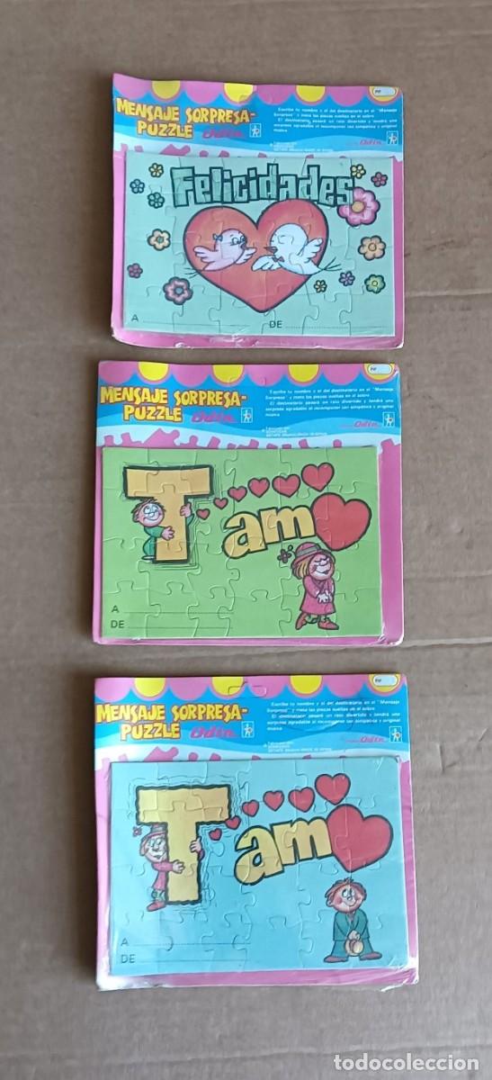 Puzzles: 3 puzzles &ndash; mensaje sorpresa - Od&iacute;n - Sin desprecintar