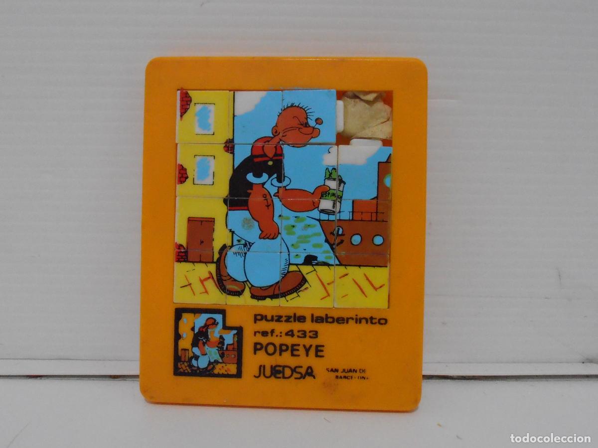 Puzzles: PUZZLE LABERINTO, POPEYE REF 433, JUEDSA, A&Ntilde;OS 80