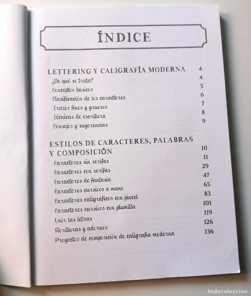 Puzzles: LIBRO DE LETTERING CREATIVO Y CALIGRAF&Iacute;A MODERNA - Foto 4