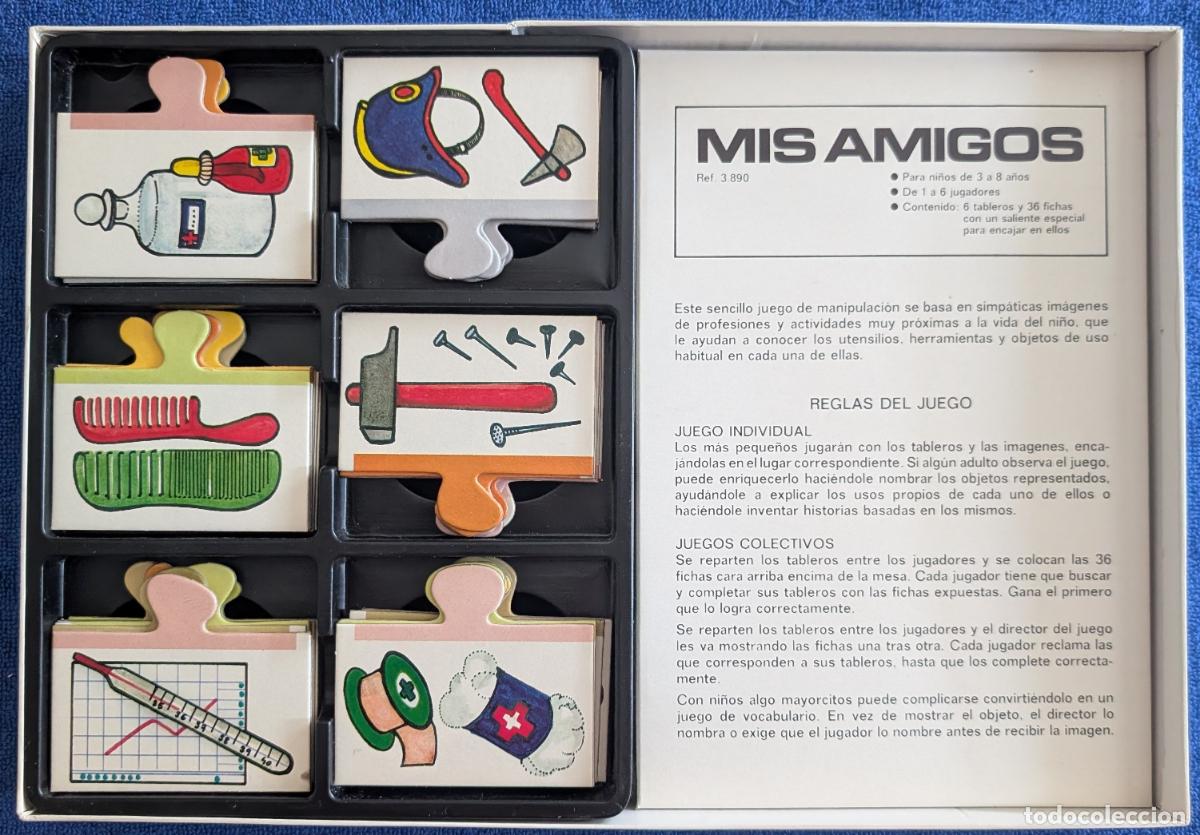 Puzzles: Mis Amigos - Oficios y Enseres - Educa - Ref. 3890 &iexcl;Impecable! - Foto 3
