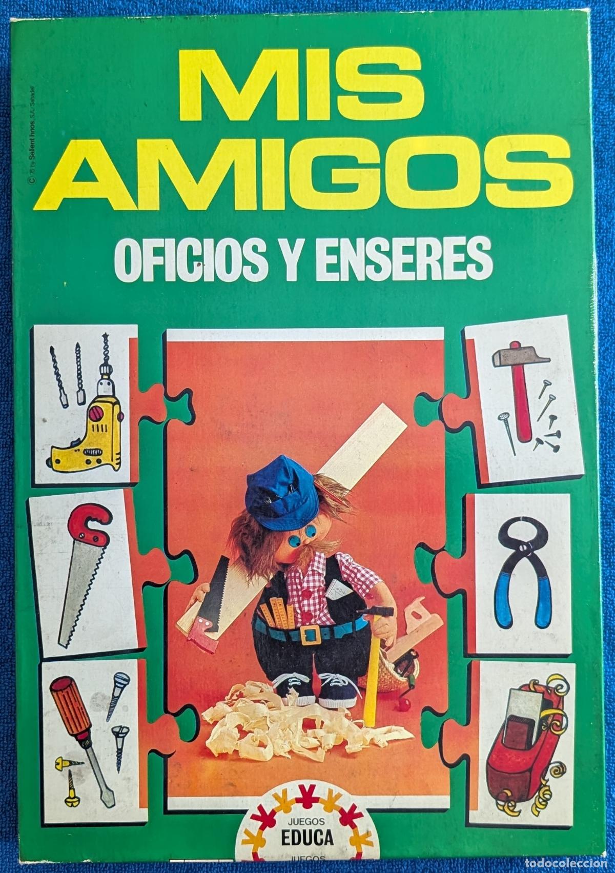 Puzzles: Mis Amigos - Oficios y Enseres - Educa - Ref. 3890 &iexcl;Impecable!