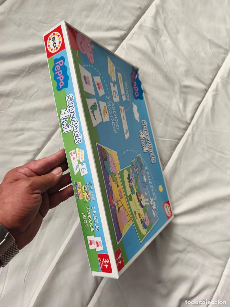 Puzzles: Peppa Pig . SuperPack . 4in1 . Educa. Caja original - Foto 5