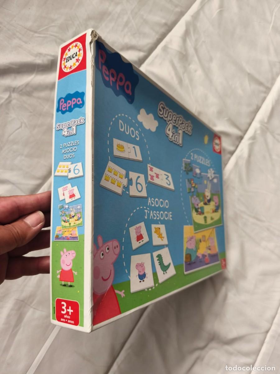 Puzzles: Peppa Pig . SuperPack . 4in1 . Educa. Caja original - Foto 6