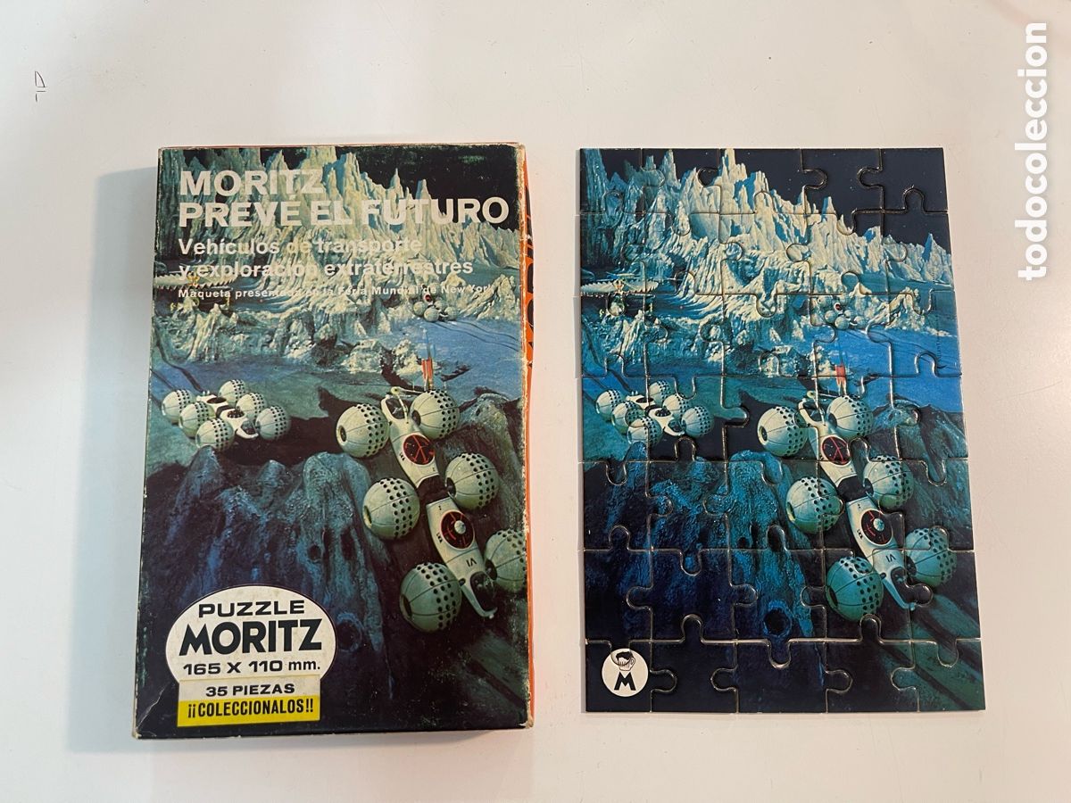 Puzzles: Puzzle cervezas Moritz prev&eacute; el futuro Veh&iacute;culos de transporte y exploraci&oacute;n extraterrestres