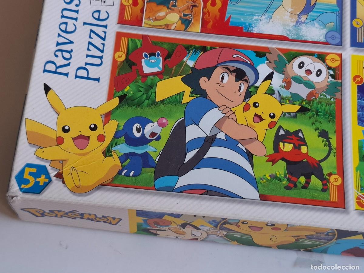 Puzzles: POKEMON - 4 PUZZLES DE 100 PIEZAS - Foto 5