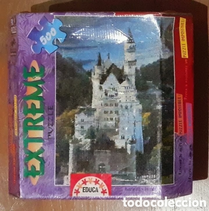Puzzles: PUZZLE EXTREME de EDUCA &rdquo;CASTILLO DEL REY LOCO DE ALEMANIA&rdquo; de 500 PIEZAS: PRECINTADO SIN ESTRENAR