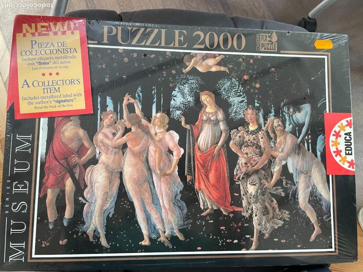 Puzzles: Puzzle de 2000 piezas (precintado): La Primavera de Sandro Botticelli