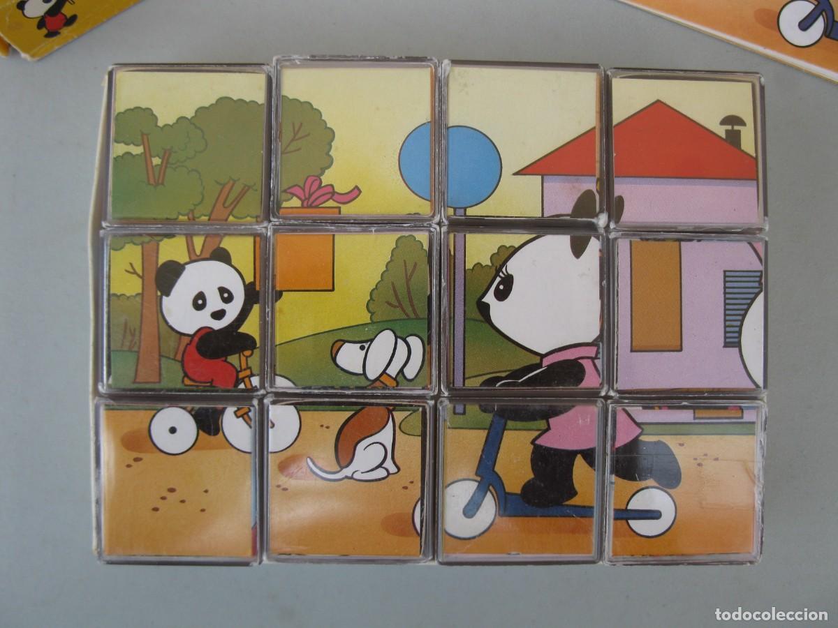 Puzzles: ROMPECABEZAS DE CUBOS DE PL&Aacute;STICO - PANDA - DALMAU CARLES PLA - REF. 593. - Foto 3