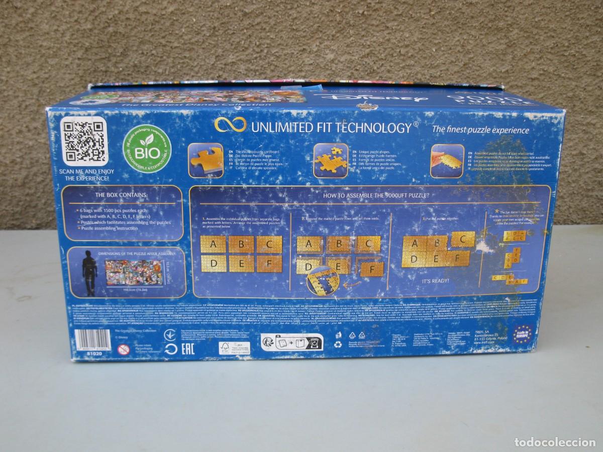 Puzzles: PUZZLE - DISNEY - 9000 PIEZAS - NUEVO. - Foto 10