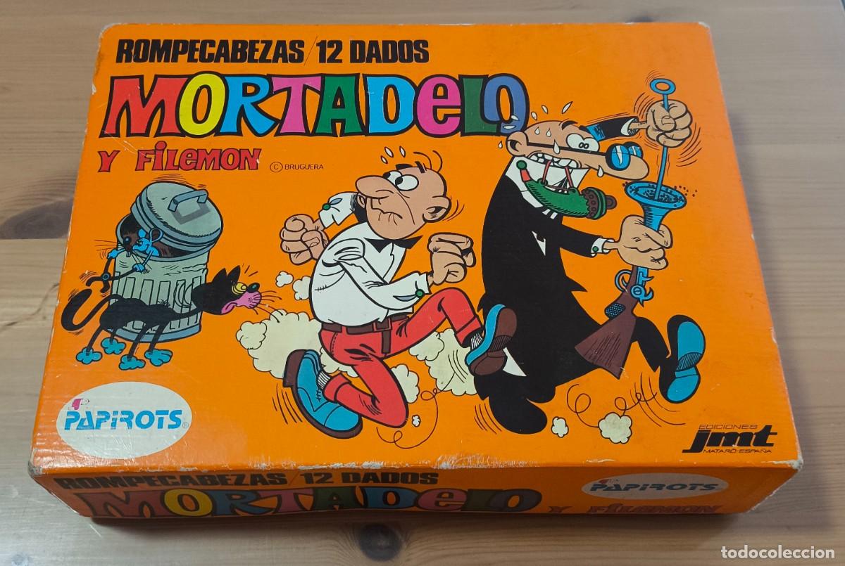 Puzzles: ROMPECABEZAS 12 DADOS MORTADELO Y FILEMON , BRUGUERA PAPIROTS