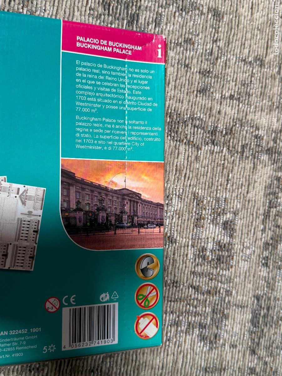 Puzzles: PUZZLE 3D PALACIO DE BUCKINGHAM PLAYTIVE SIN ABRIR - Foto 3