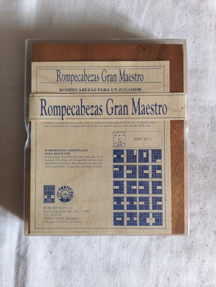 Puzzles: Rompecabezas Gran maestro.PUBLIJUEGO.NUEVO.