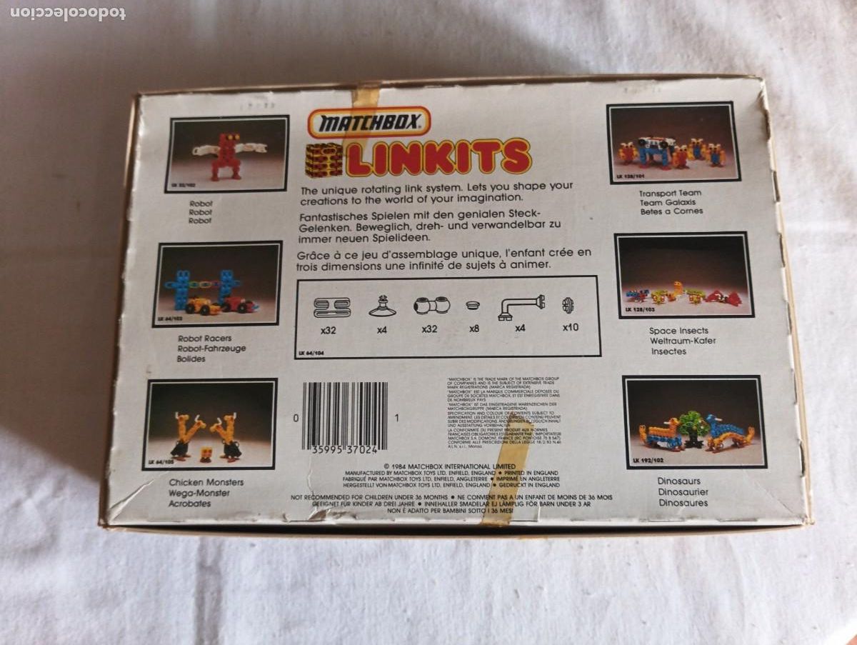 Puzzles: Juego Linkits Matchbox.1984. - Foto 3