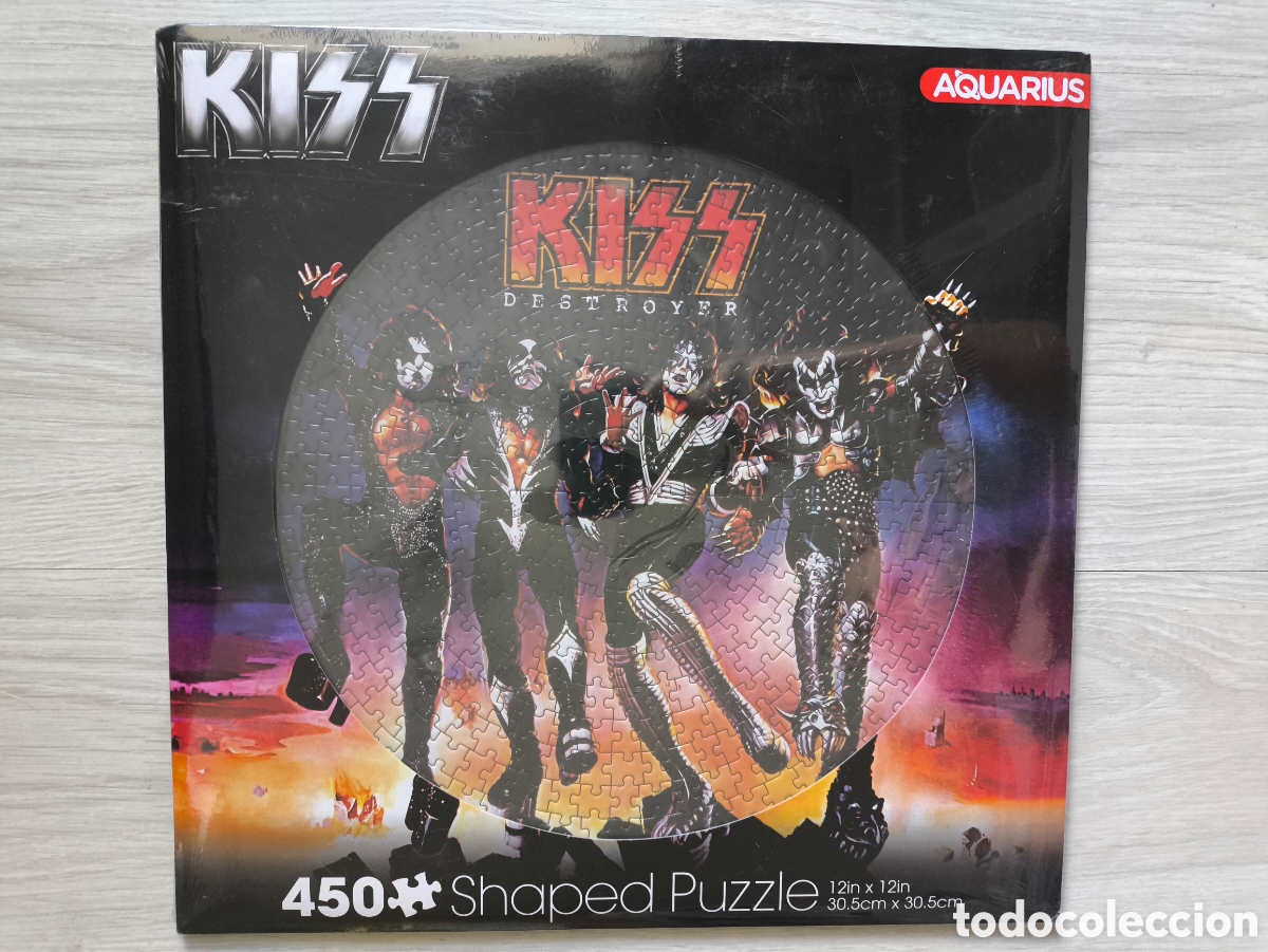 Puzzles: Puzzle 450 piezas vinilo Kiss destroyer precintado