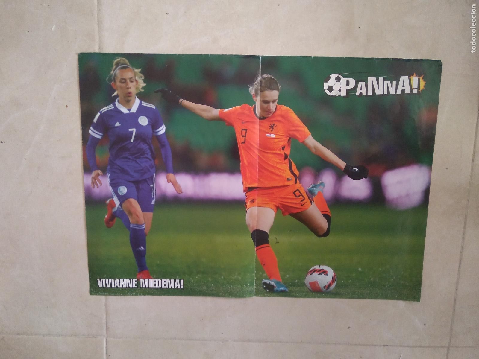 Puzzles: POSTER VIVIANNE MIEDEMA HOLANDA PAISES BAJOS Y LIVERPOOL CAMPEON CHAMPIONS LEAGUE