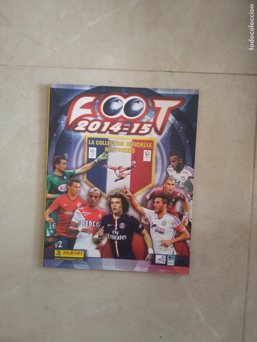 Puzzles: ALBUM VACIO CROMO FUTBOL PANINI FOOT 2014-2015 LIGA FRANCIA 14-15 DAVID LUIZ BERBATOV CORCHIA GIGNAC