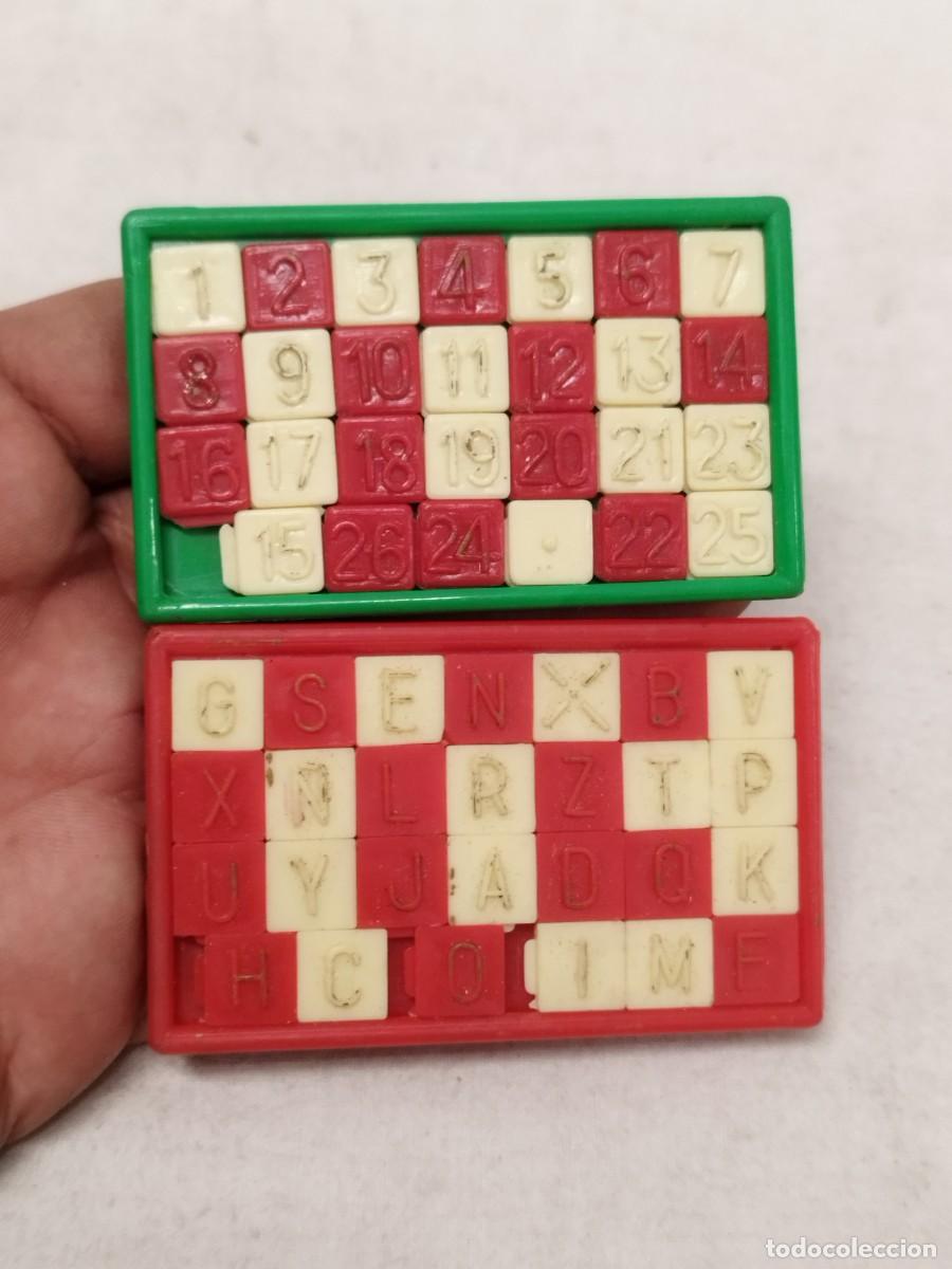 Puzzles: Dos antiguos juegos de fichas deslizantes. Diabolin.