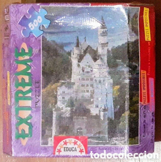 Puzzles: PUZZLE EXTREME de EDUCA &rdquo;CASTILLO DEL REY LOCO DE ALEMANIA&rdquo; de 500 PIEZAS precintado SIN ESTRENAR