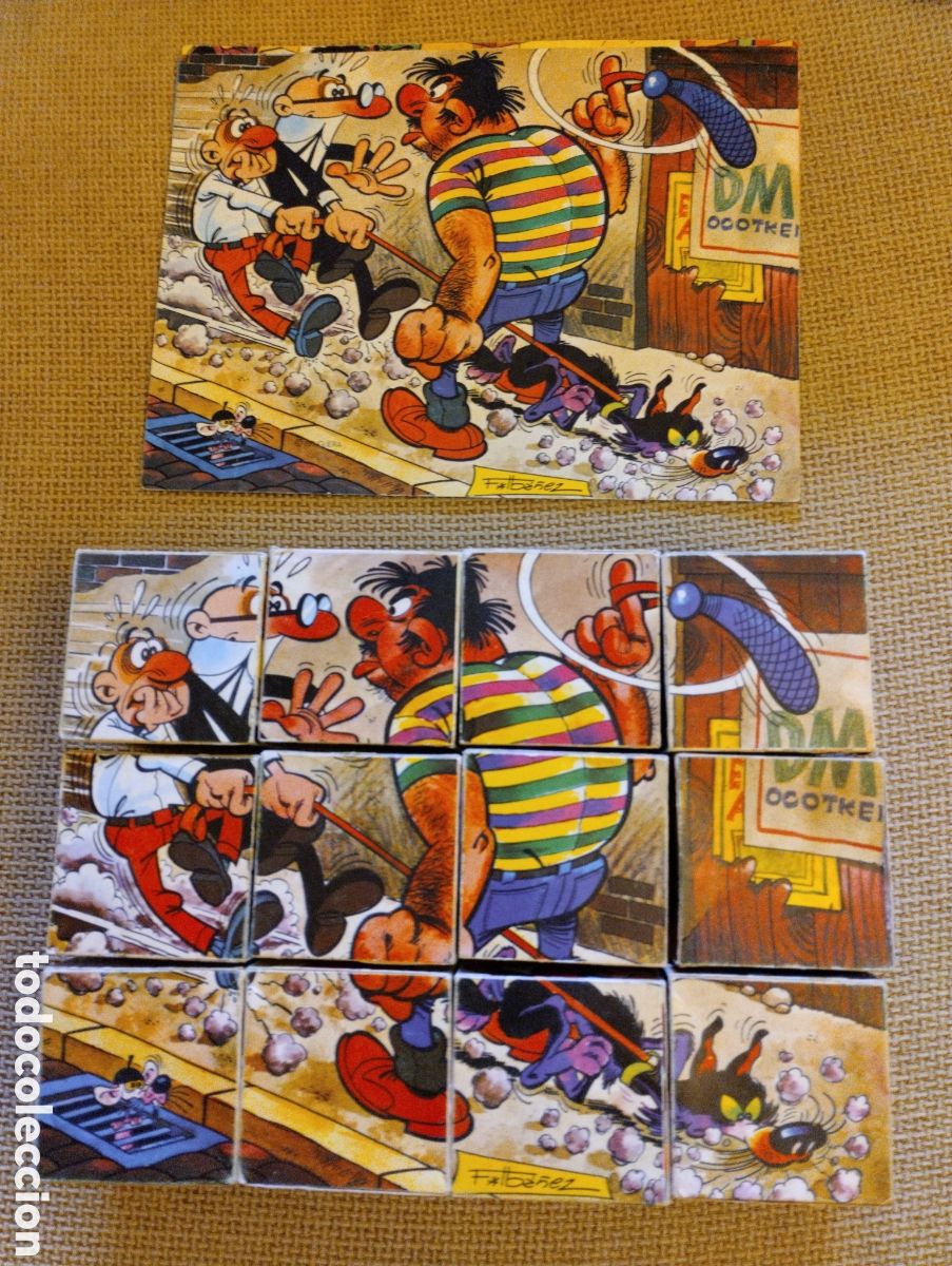 Puzzles: Rompecabezas dados Mortadelo y Filemon - Foto 4