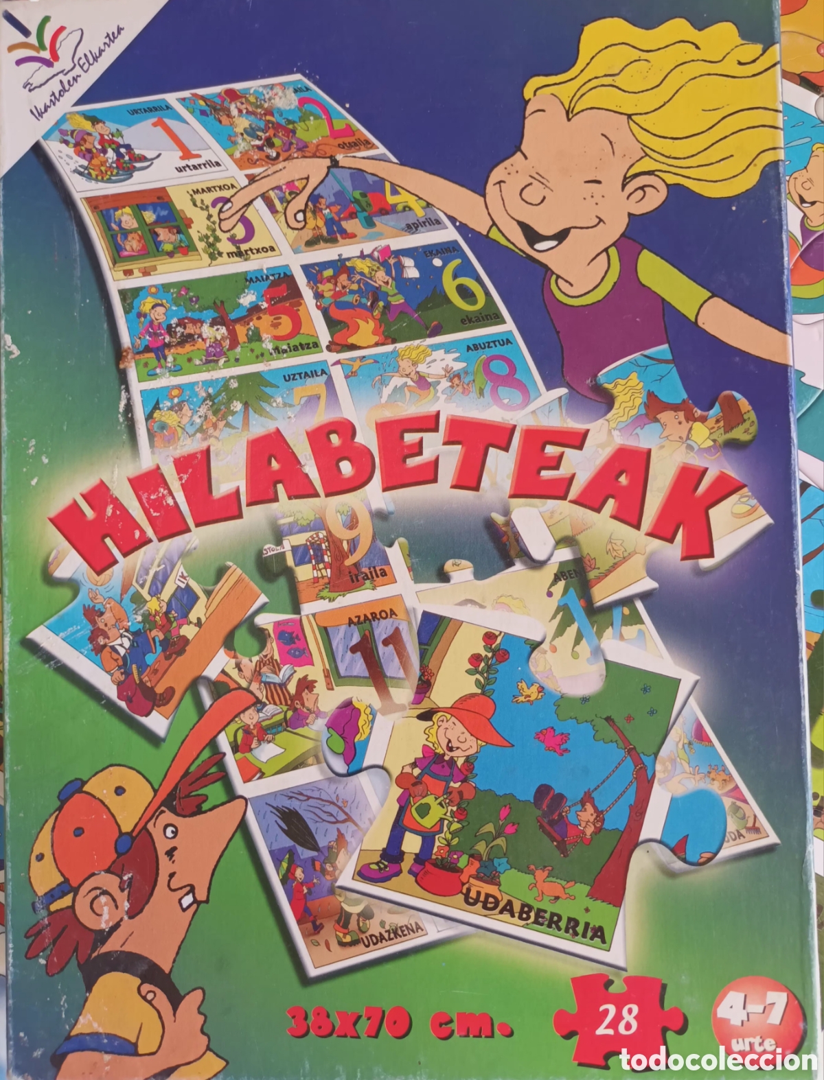 Puzzles: PUZZLE HILABETEAK. 28 PIEZAS - Foto 2