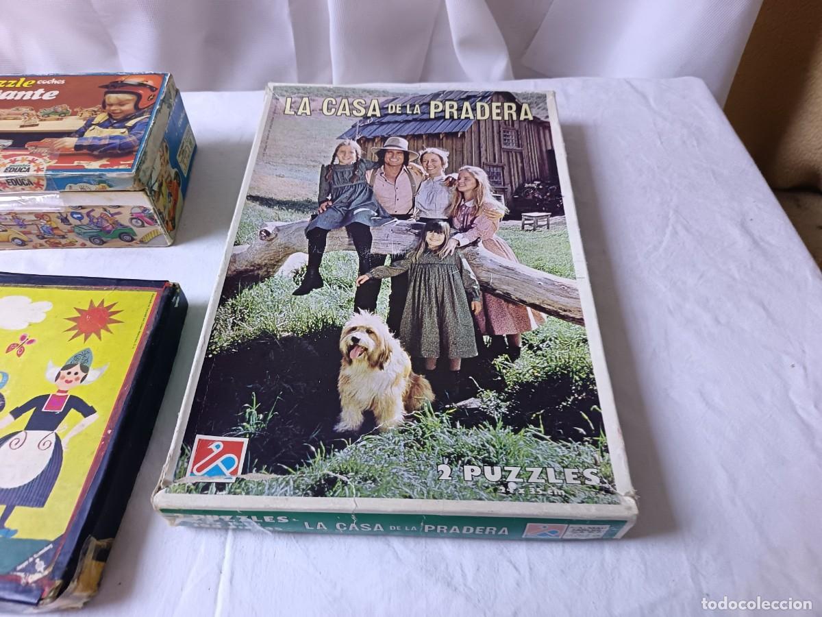Puzzles: Lote de 3 antiguos puzzles, en sus cajas originales - Foto 4