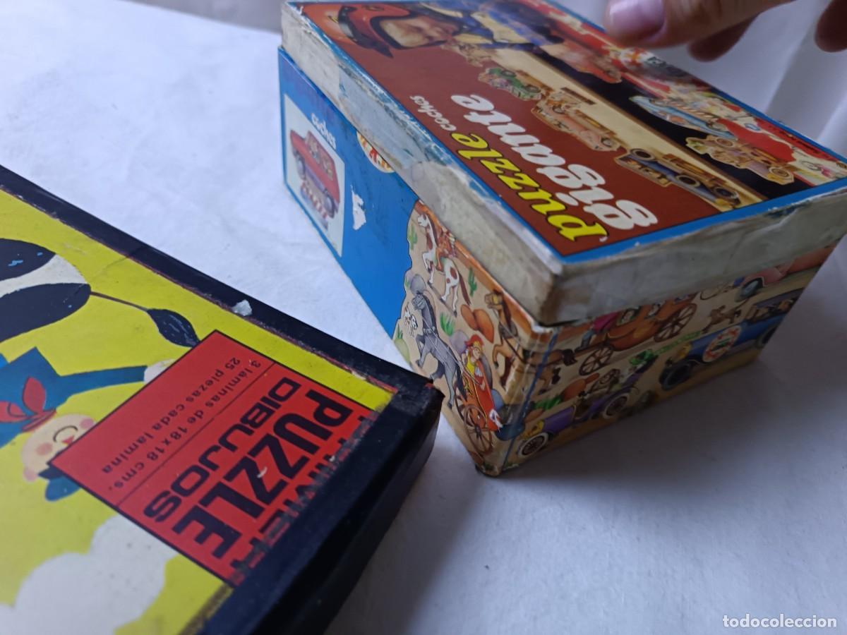 Puzzles: Lote de 3 antiguos puzzles, en sus cajas originales - Foto 7
