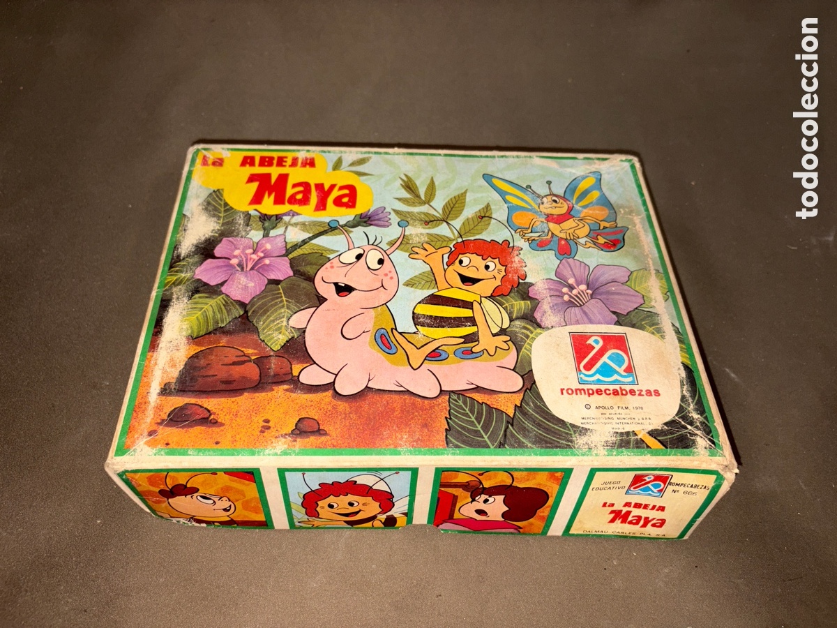 Puzzles: Antiguo rompecabezas,LA ABEJA MAYA,apollo film 1978*completo*VER FOTOS*
