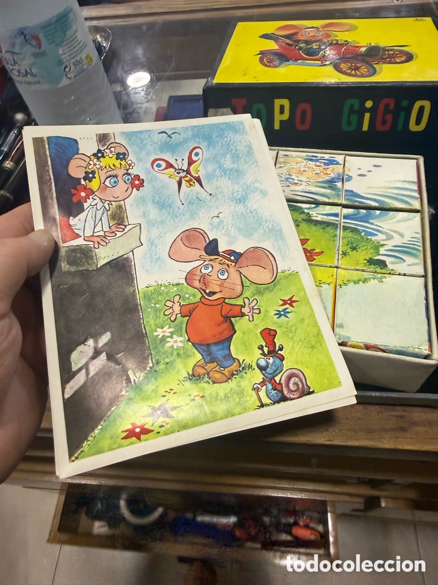 Puzzles: Antiguo puzzle de cubos topogigo, completo - Foto 2