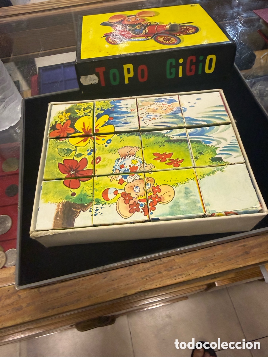 Puzzles: Antiguo puzzle de cubos topogigo, completo - Foto 4