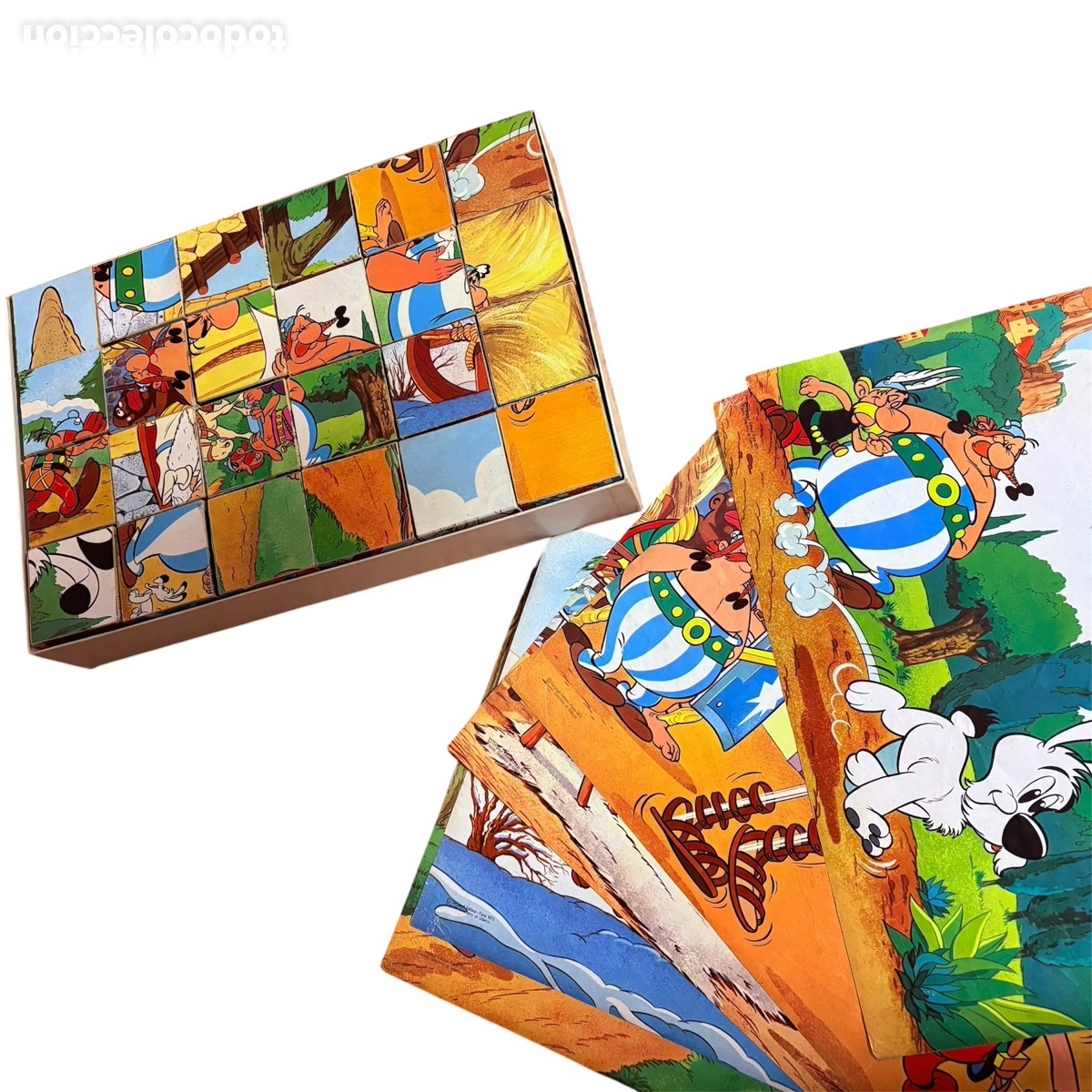Puzzles: Rompecabezas 24 dados Ast&eacute;rix papirots 1974 ref. 4500 - Foto 3