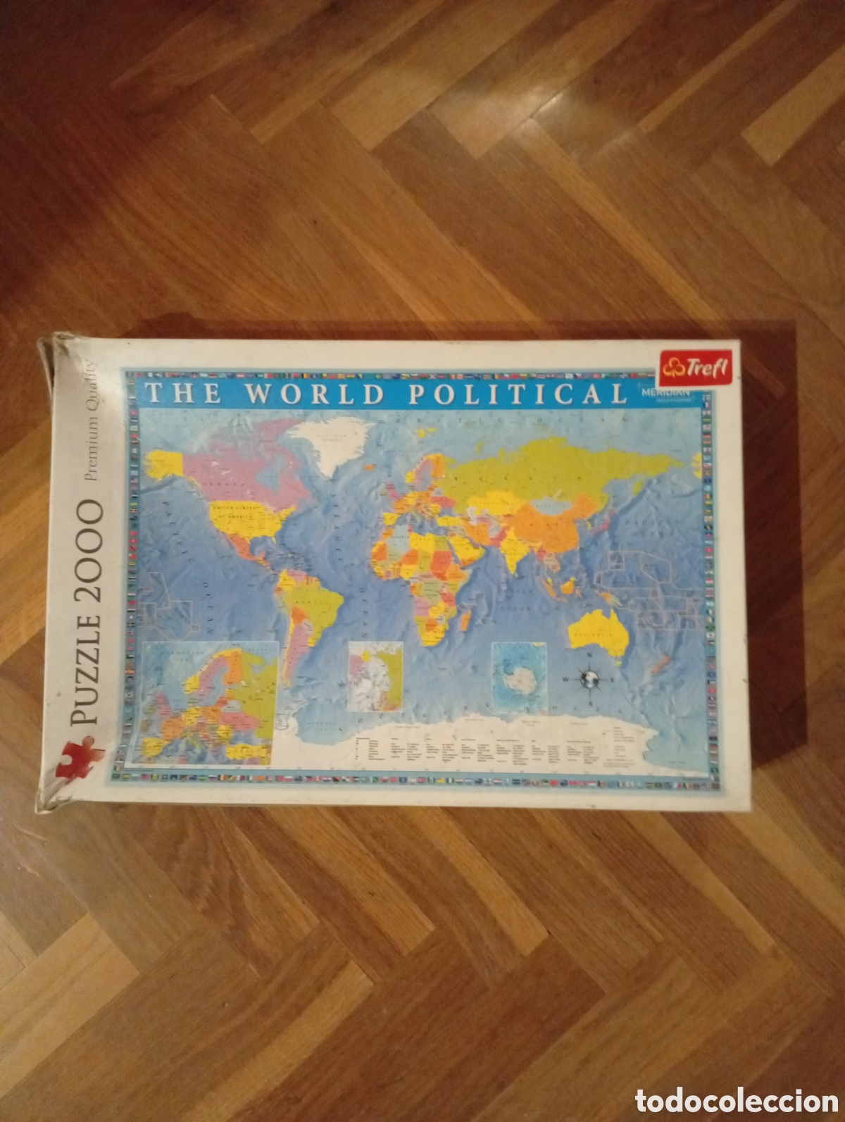 Puzzles: Puzle 200 piezas Mapa Mundial - Foto 12