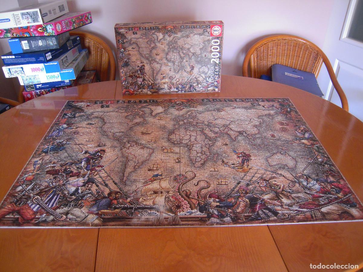 Puzzles: Puzle Educa Mapa de piratas 2000 piezas