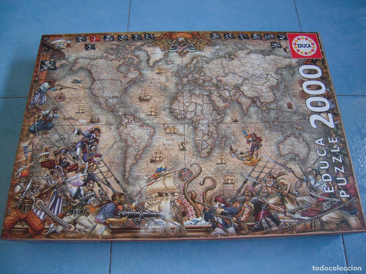 Puzzles: Puzle Educa Mapa de piratas 2000 piezas - Foto 19