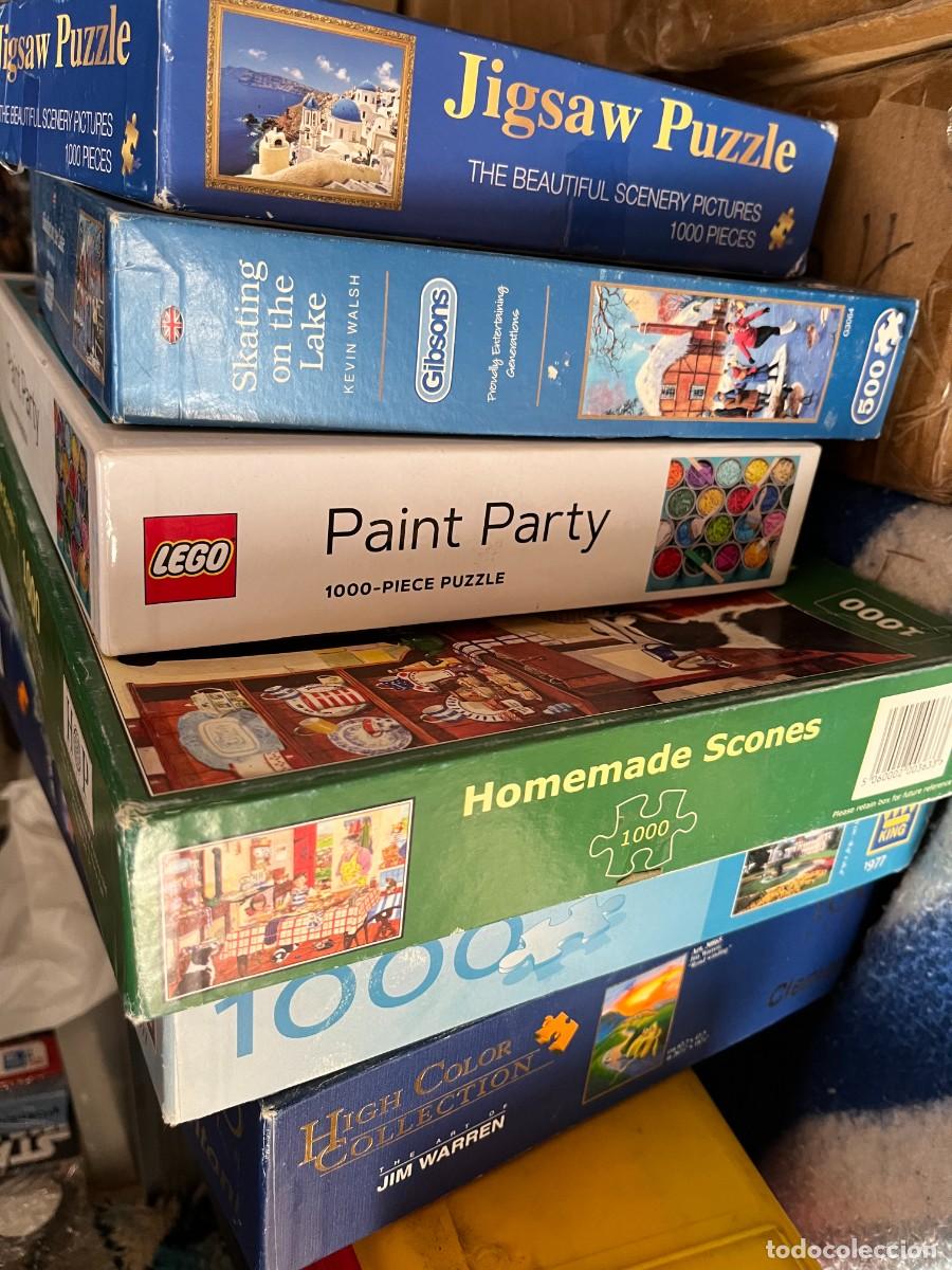 Puzzles: 6 PUZZLES VARIADOS LEGO ETC - KREATEN
