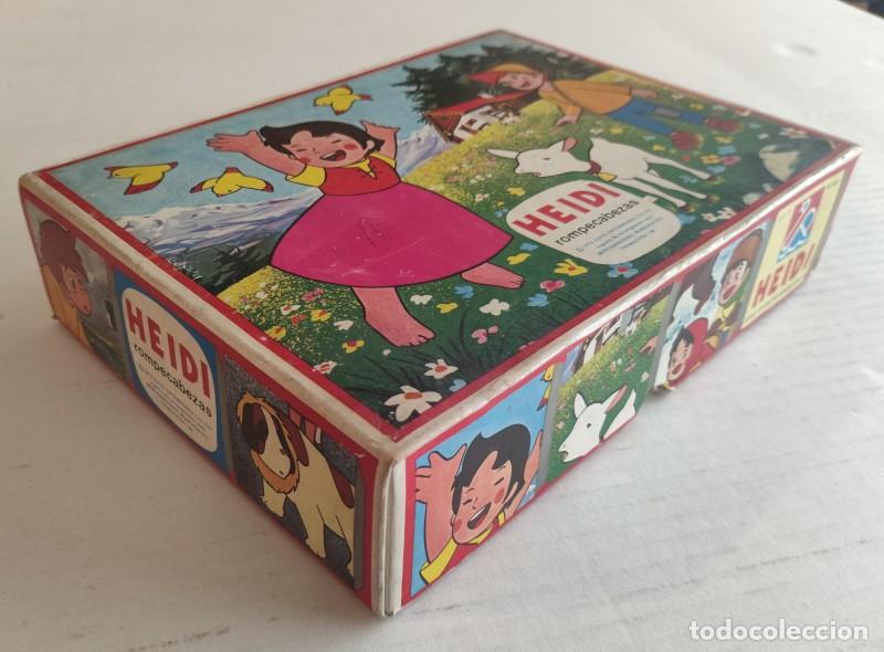 Puzzles: HEIDI ROMPECABEZAS ROMAGOSA 1975 PUZZLE CUBOS - Foto 2