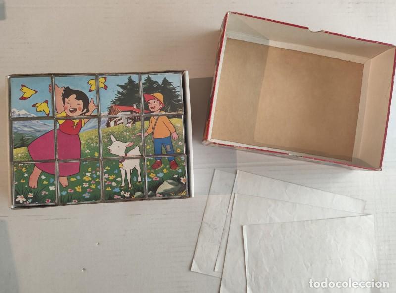Puzzles: HEIDI ROMPECABEZAS ROMAGOSA 1975 PUZZLE CUBOS - Foto 5