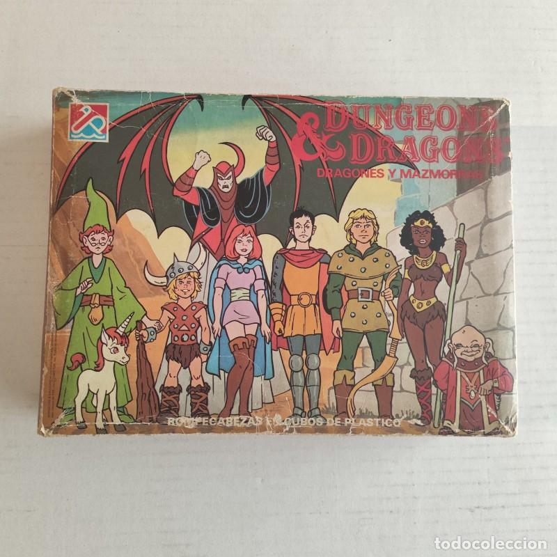 Puzzles: DRAGONES Y MAZMORRAS ROMPECABEZAS 1985 DALMAU CARLES PUZZLE CUBOS DUNGEONS DRAGONS
