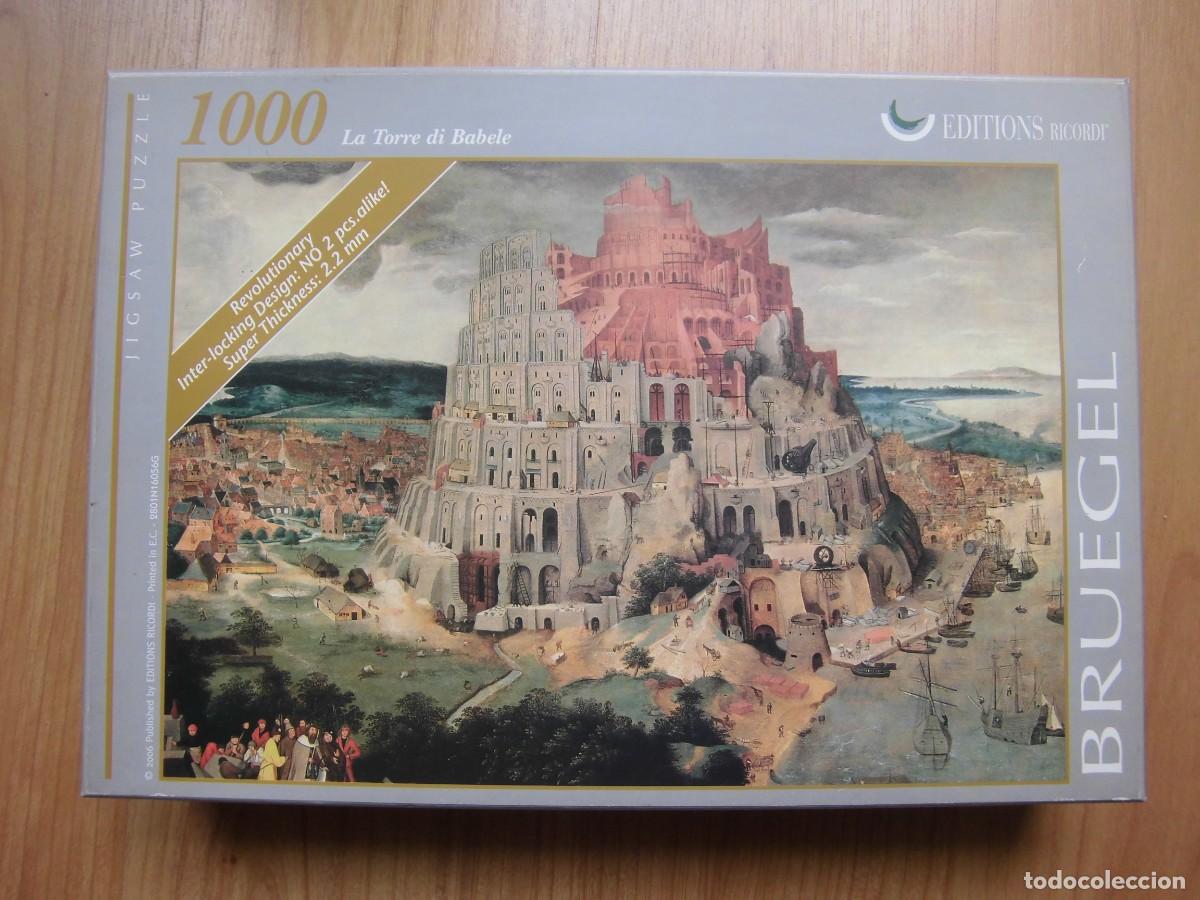 Puzzles: PUZZLE LA TORRE DE BABEL 1000 PIEZAS BRUEGEL EDITIONS RICORDI