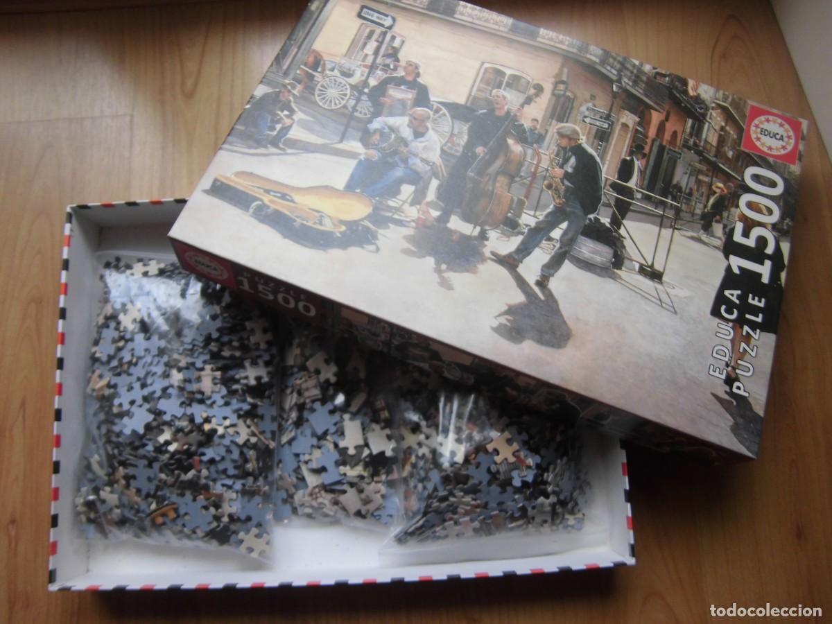 Puzzles: PUZZLE CALLES DE NUEVA ORLEANS 1500 PIEZAS EDUCA - Foto 4