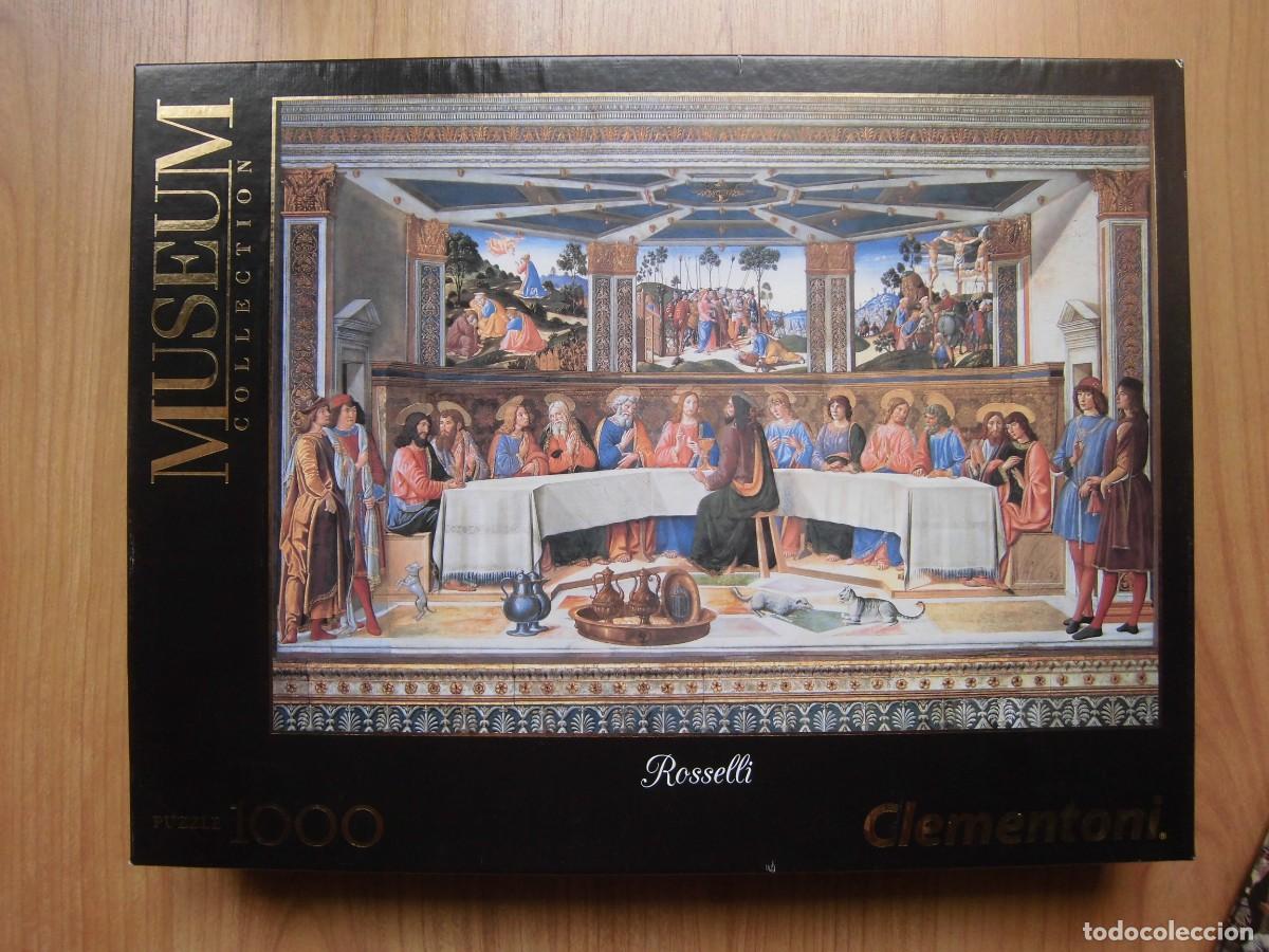 Puzzles: PUZZLE LA &Uacute;LTIMA CENA ROSELLI 1000 PIEZAS CLEMENTONI