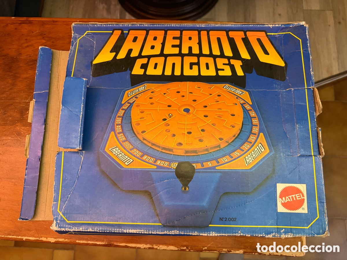 Puzzles: Laberinto Conquest Congost Mattel a&ntilde;os 70 con caja original