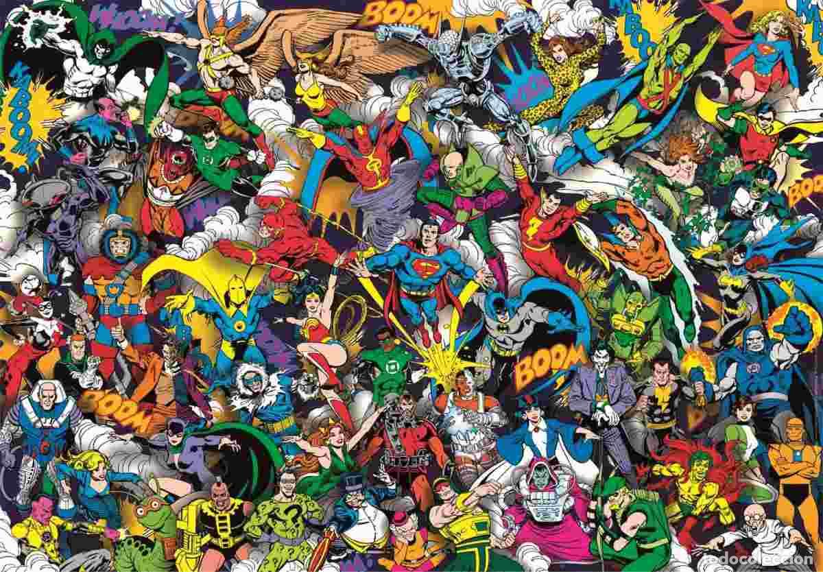 Puzzles: PUZZLE DC SUPERHEROES LIGA JUSTICIA BATMAN SUPERMAN