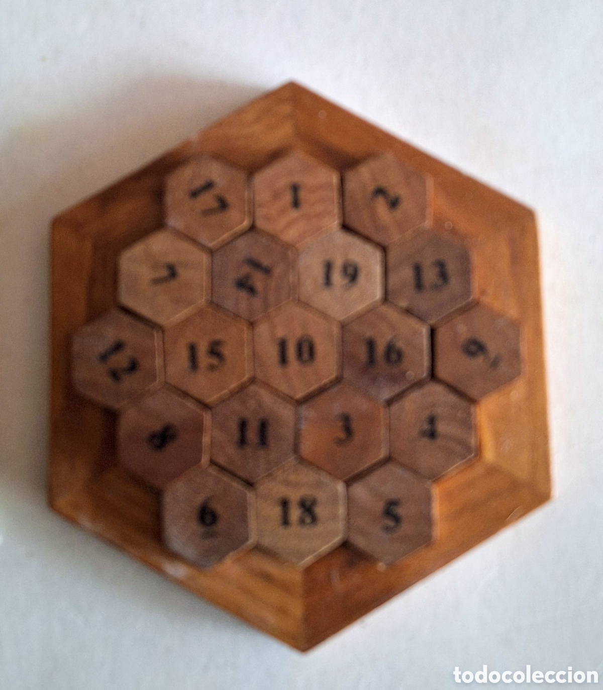 Puzzles: Hexagono Magico - Rompecabezas-puzle de madera