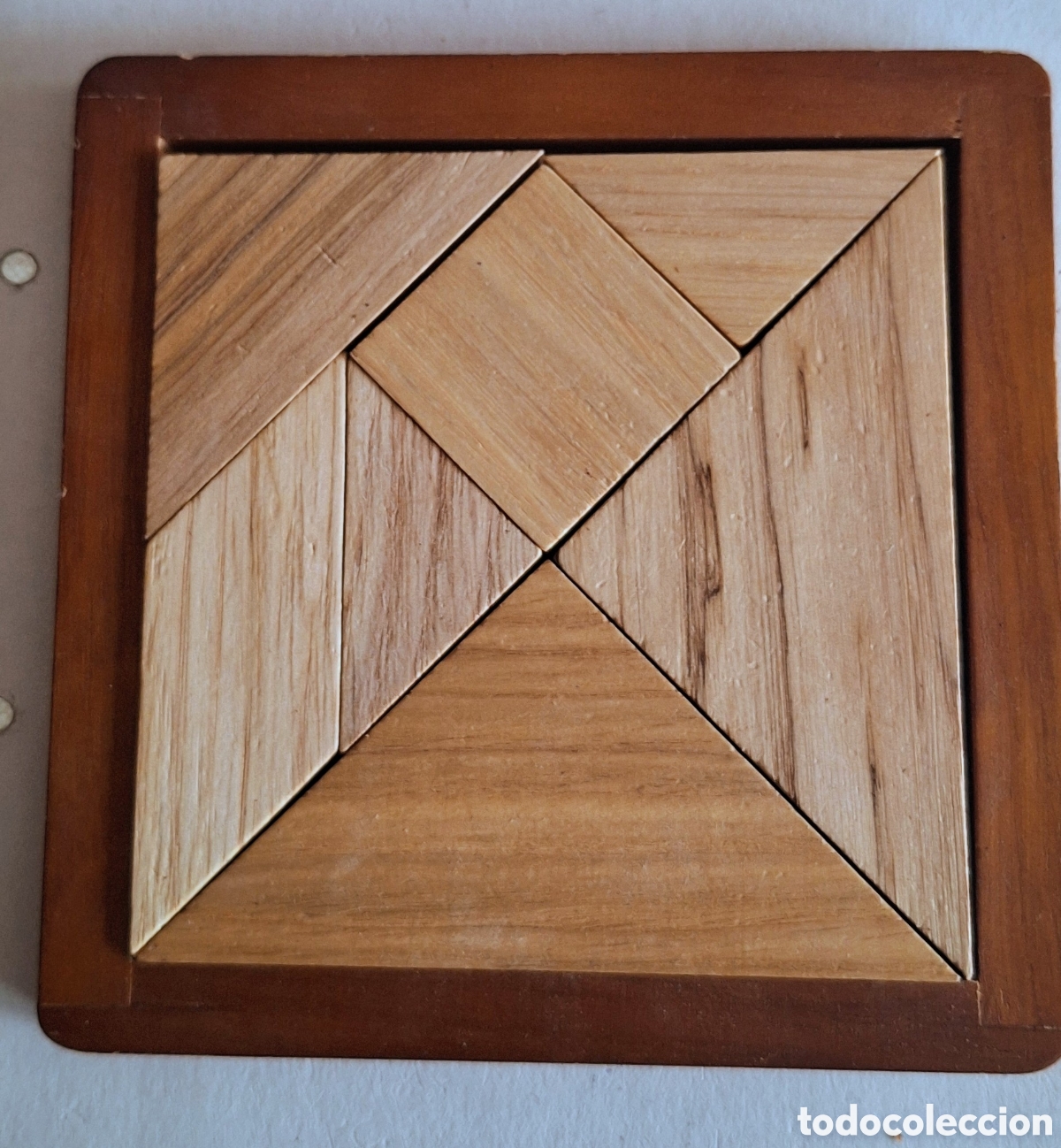 Puzzles: Tangram. Rompecabezas-puzle de madera