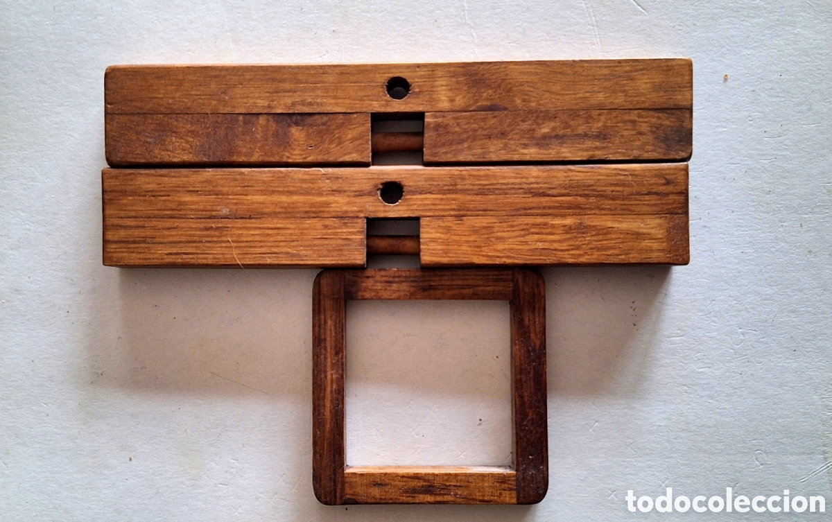 Puzzles: Puzle Aspa. Rompecabezas-puzle de madera