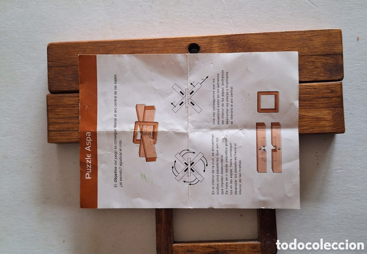 Puzzles: Puzle Aspa. Rompecabezas-puzle de madera - Foto 2