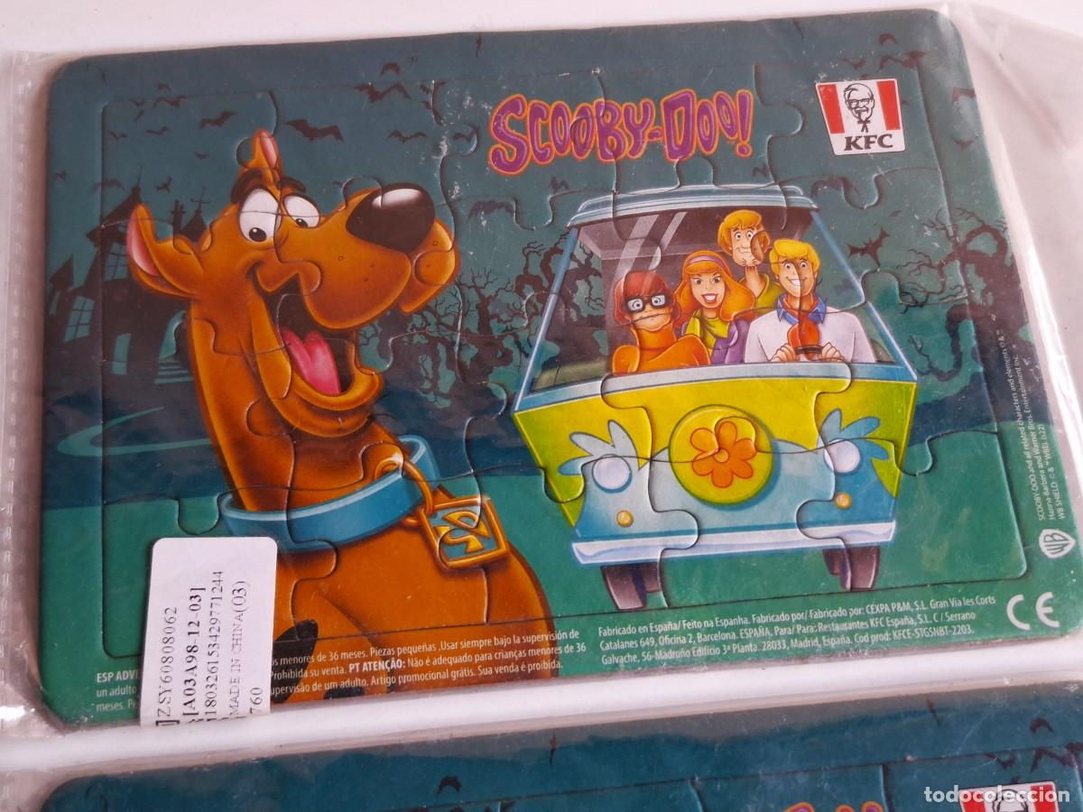 Puzzles: DOS PUZZLES DE SCOOBY-DOO! DE 17X13.CM NUEVOS - Foto 2